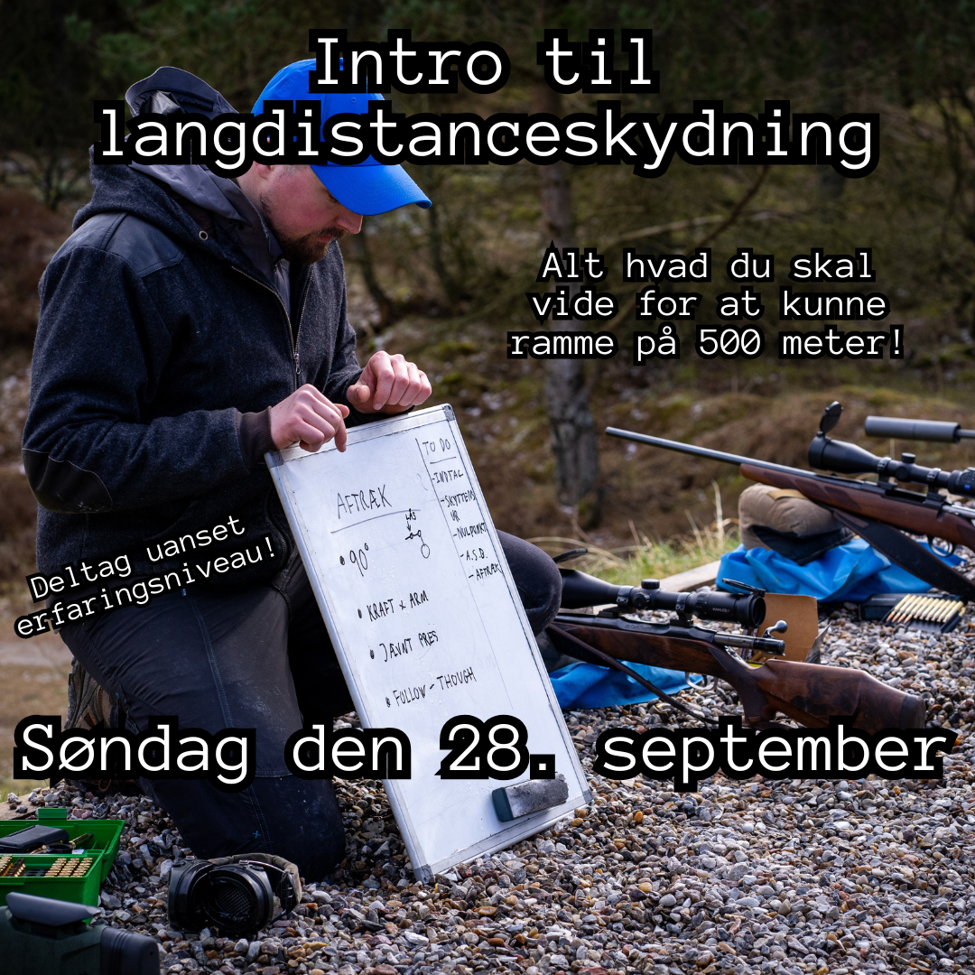 Intro til langdistanceskydning 28/9-25 - Ulfborg Skyttecenter
